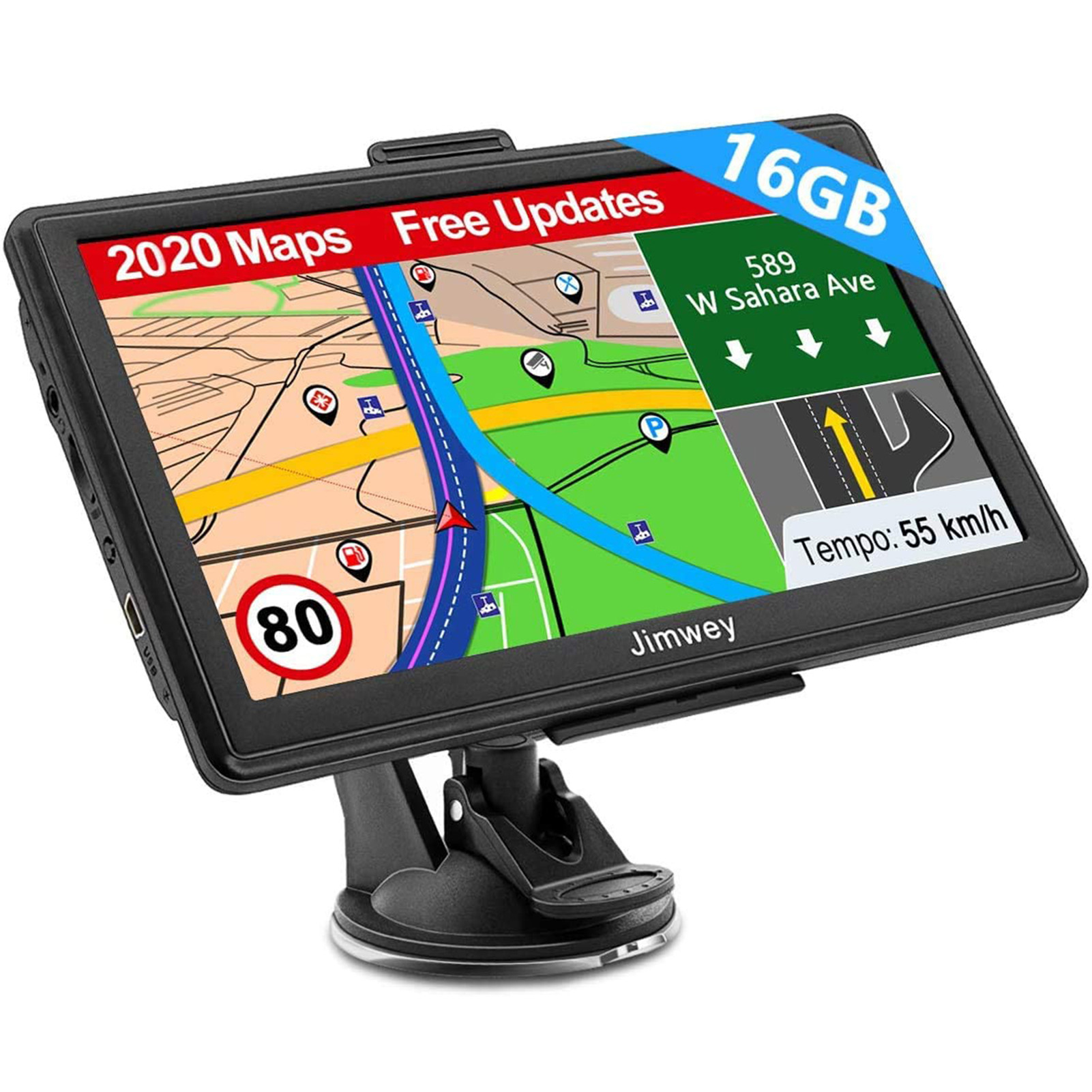 7inch GPS Navigation with Bluetooth (Jimwey)